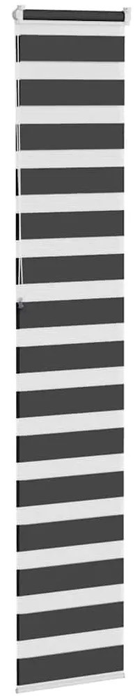 Cortina de zebra 40x230 cm largura do tecido 35,9 cm poliéster