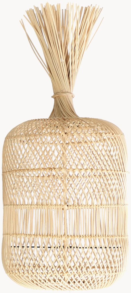 Abajur em vime para candeeiro de chão Dumpling, vários tamanhos