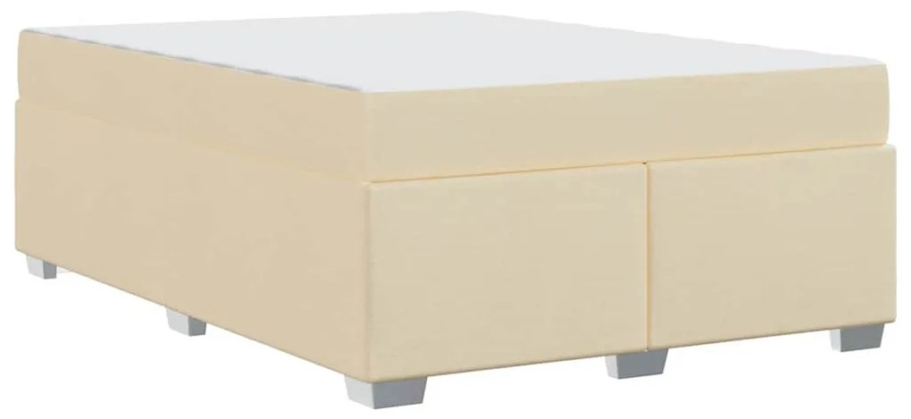 Estrutura da Cama Outros Creme 160 x 200 cm tecido