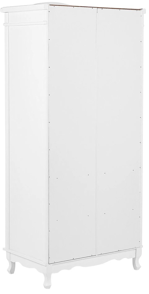 Roupeiro com 2 portas branco 187 cm CAMMIN Beliani