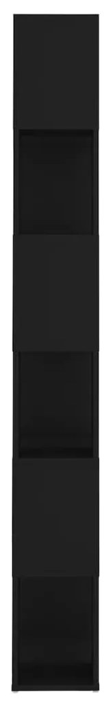 Estante/divisória 60x24x186 cm contraplacado preto