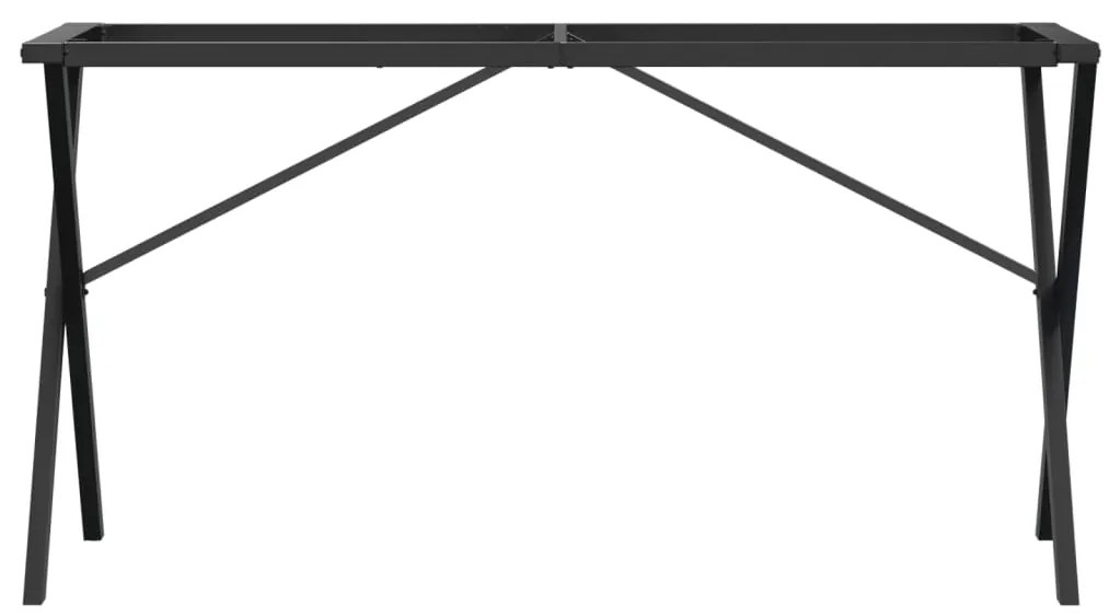 Pernas para mesa de jantar estrutura em X aço