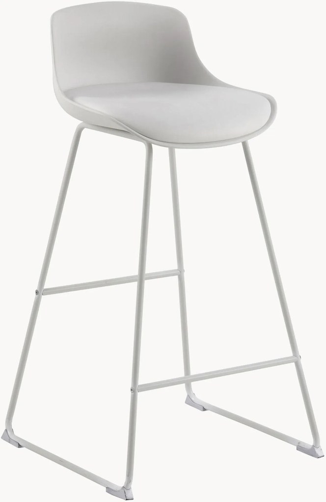 Cadeira de balcão estofada Tina