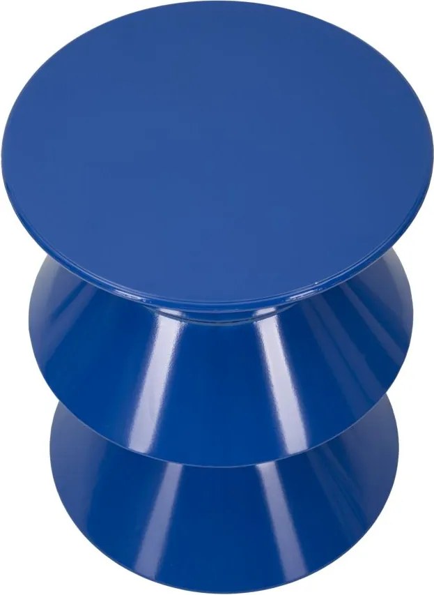 MESA DE APOIO ZAG Ø 37,5X45 CM AZUL