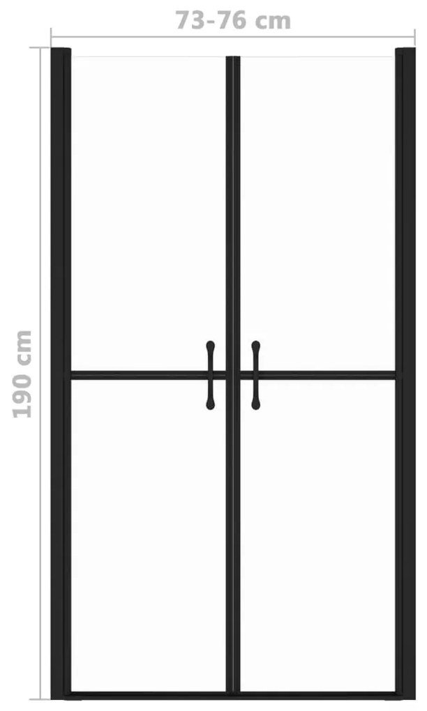 Porta de duche ESG transparente (73-76)x190 cm