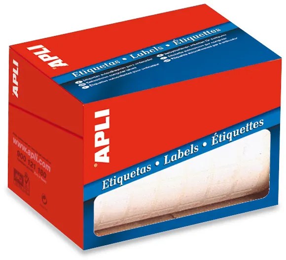 Etiquetas Cantos Redondos Apli 53x82 mm