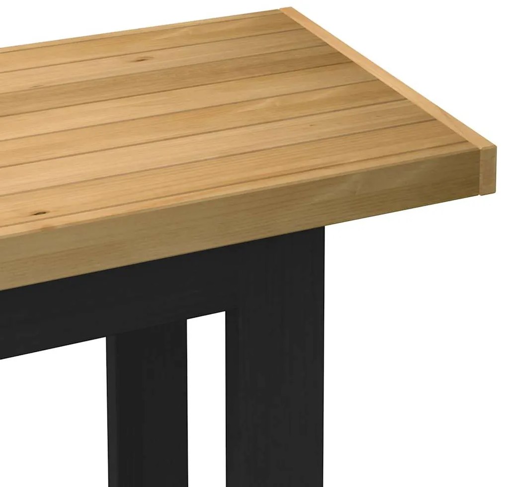 Secretária NOAIN com pernas forma U 120x50x75 cm pinho maciço