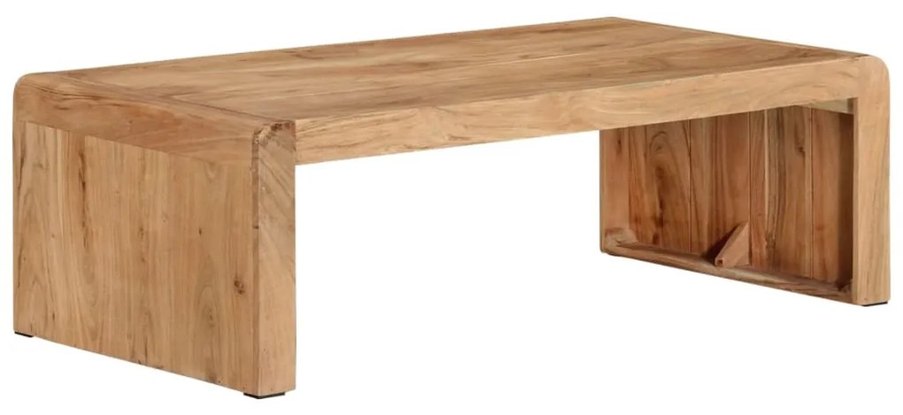 Mesa de centro 110x55x35 cm madeira de acácia maciça