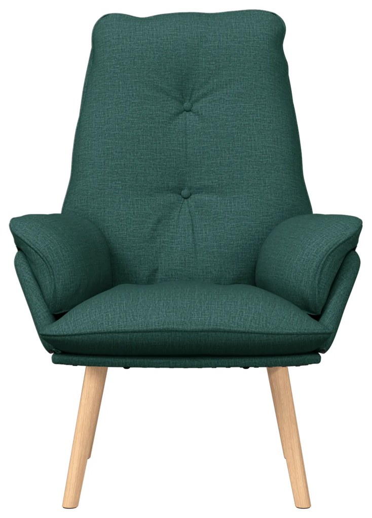 Poltrona Relaxante Verde Escura Tecido
