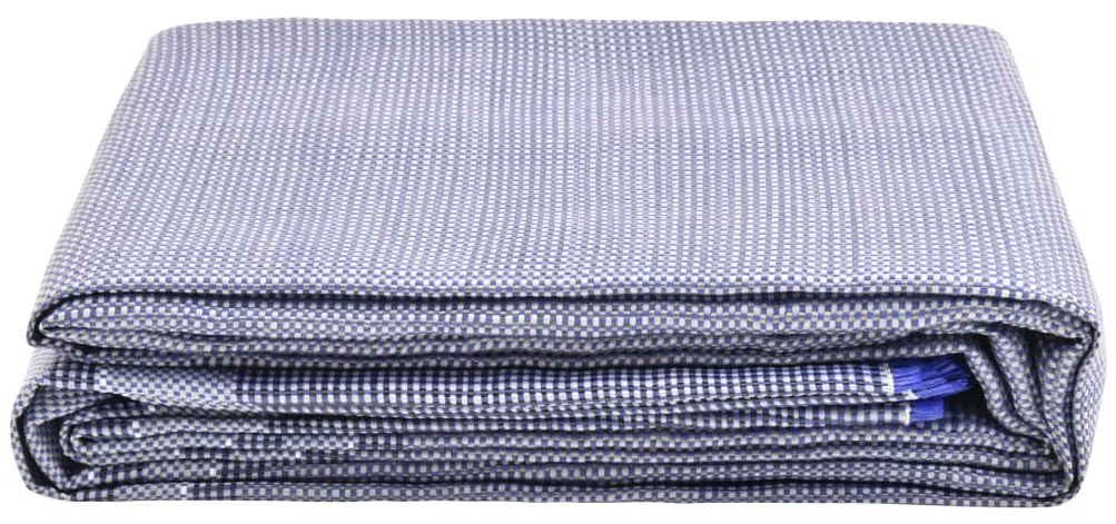 Tapete de campismo para tenda 650x300 cm azul