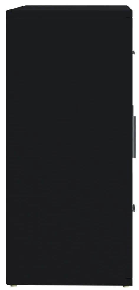 Aparador 91x29,5x65 cm derivados de madeira preto