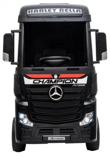 Camião para crianças 3 a 5 anos Mercedes Actros 12V 2.4 PRETO