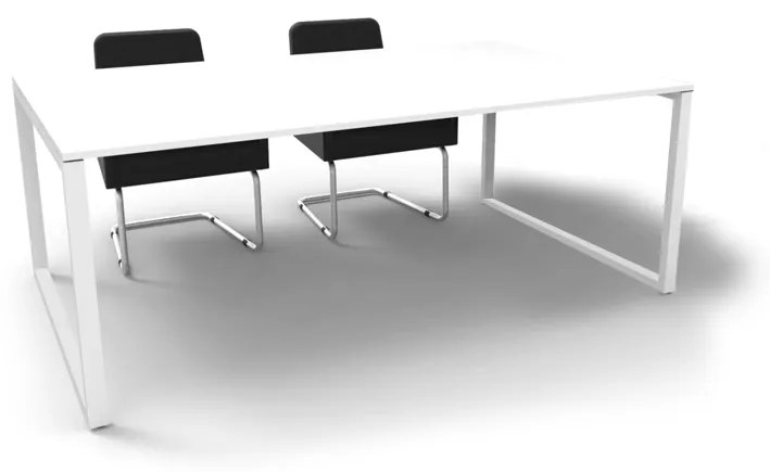 Mesa de Reunião Retangular Com Pé Fechado 2000x1200x750mm Jepa40