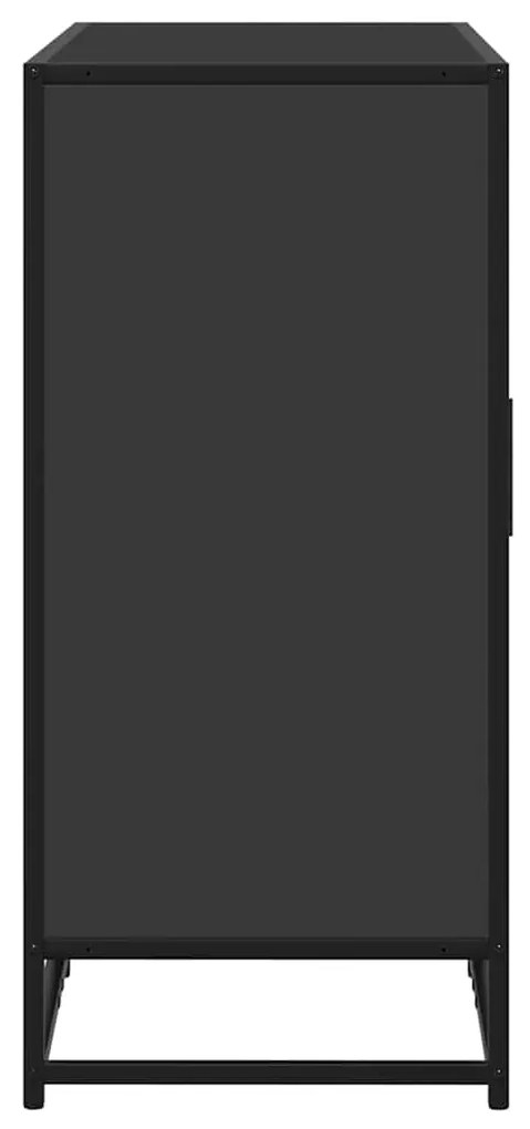 Aparador 92x35x76 cm derivados de madeira preto
