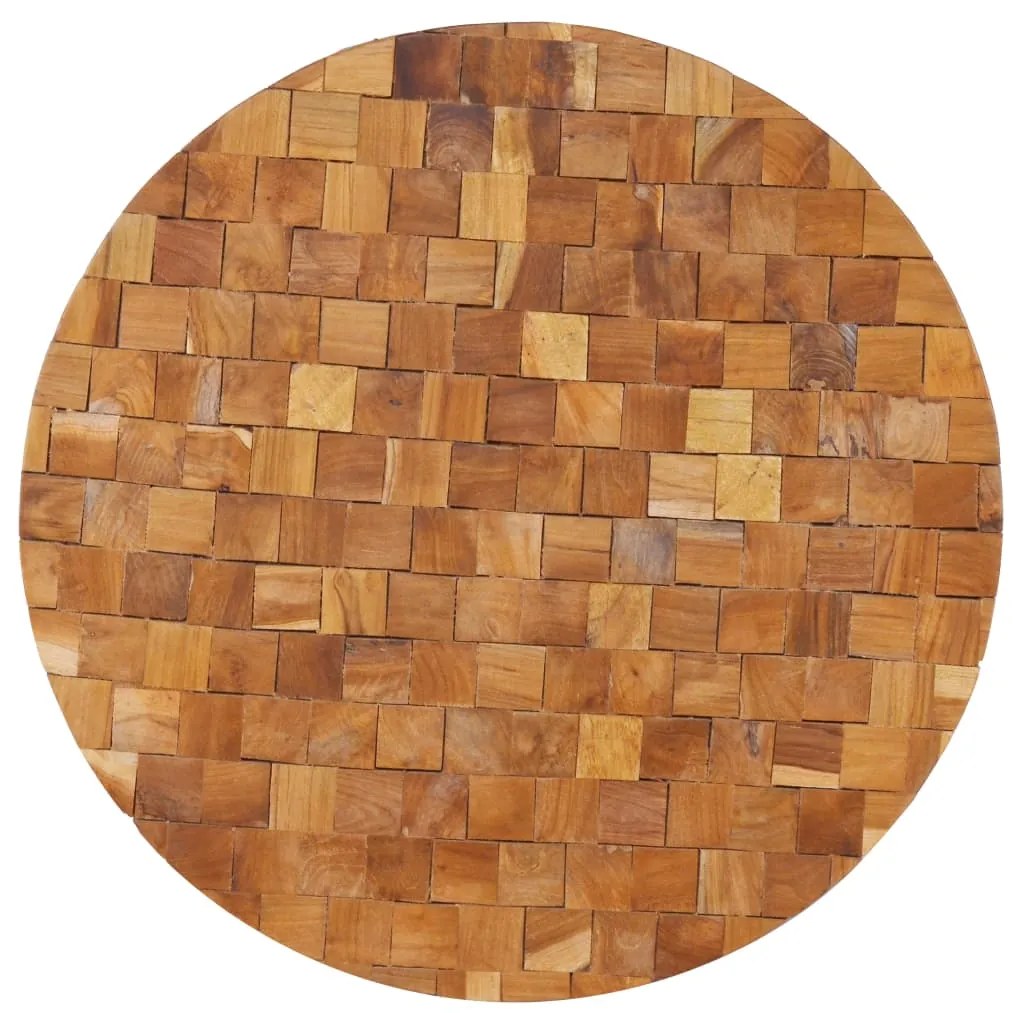 Mesa de centro 60x60x35cm madeira de teca maciça
