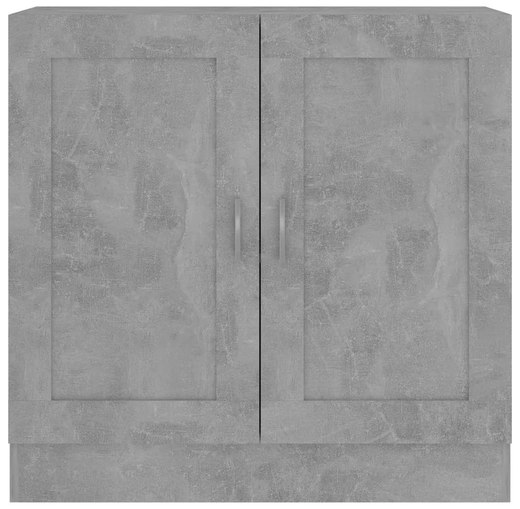 Estante 82,5x30,5x80 cm derivados de madeira cinzento cimento