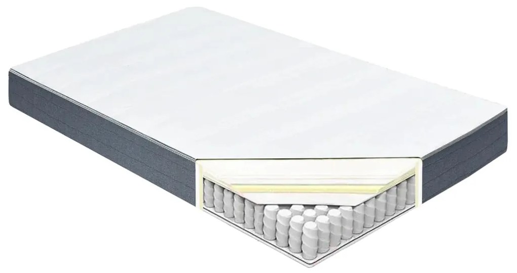 Colchão para cama box spring 190x140x20 cm tecido
