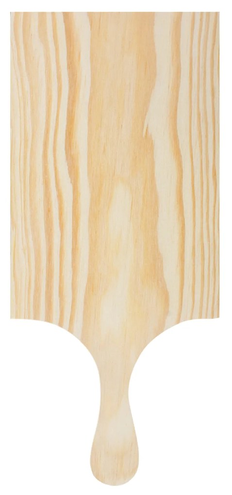 Tábua Corte Madeira com Cabo N°3 19X40CM