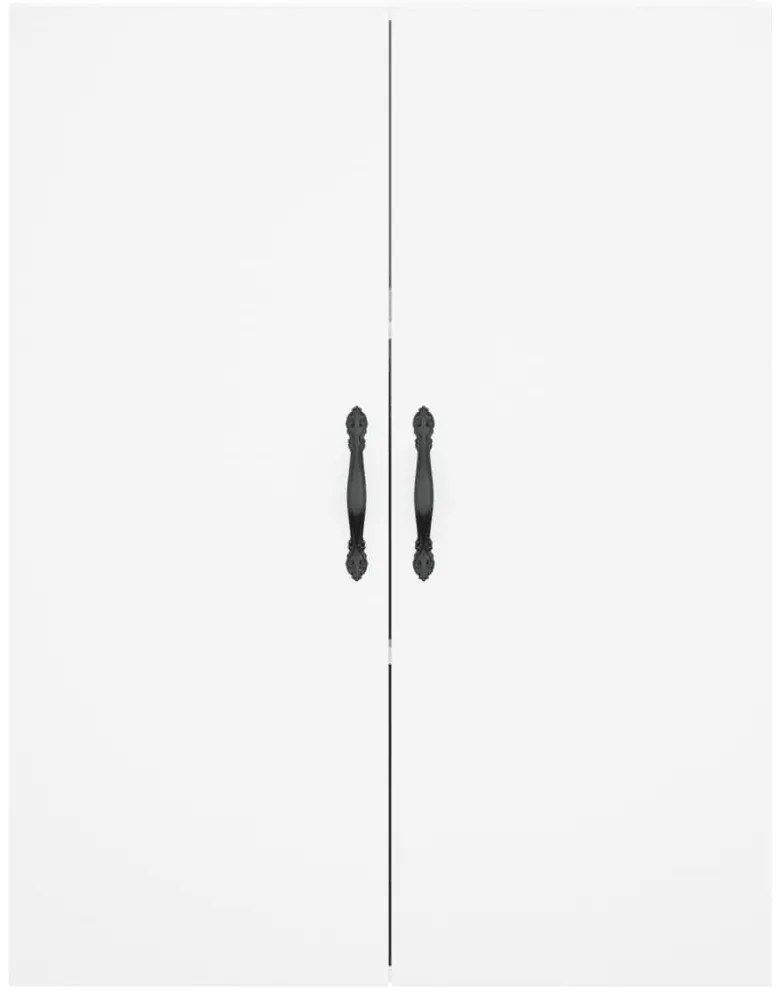 Armário alto 69,5x34x180 cm derivados de madeira branco