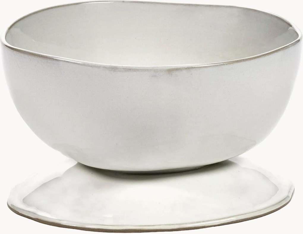 Taça de salada alta com pé La Mere