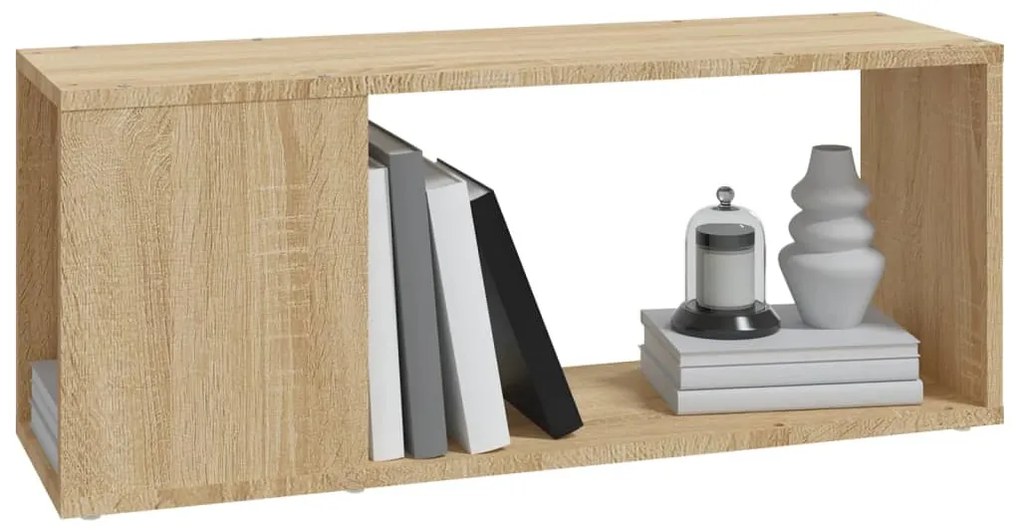 Móvel de TV 80x24x32 cm contraplacado carvalho sonoma