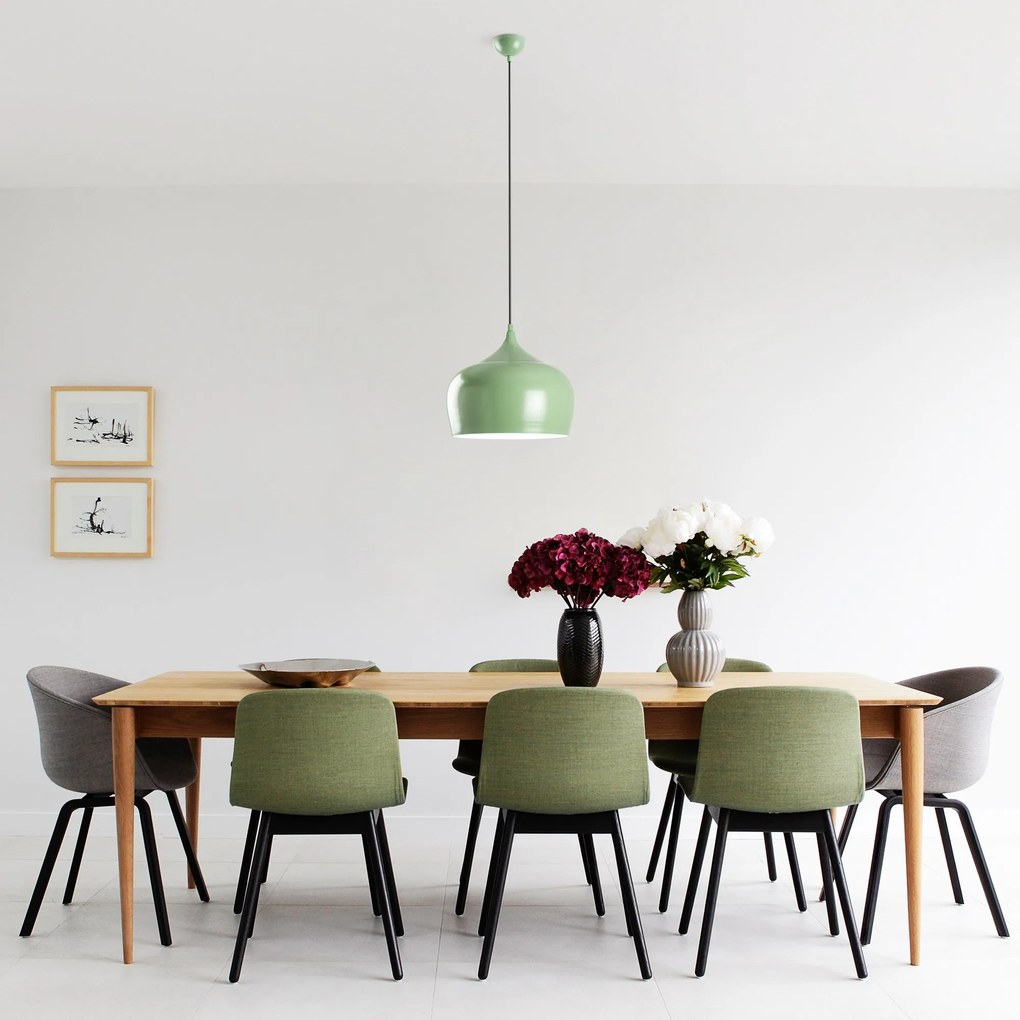 Candeeiro Suspenso Patıne – Mint – Ø28 h:29 cm