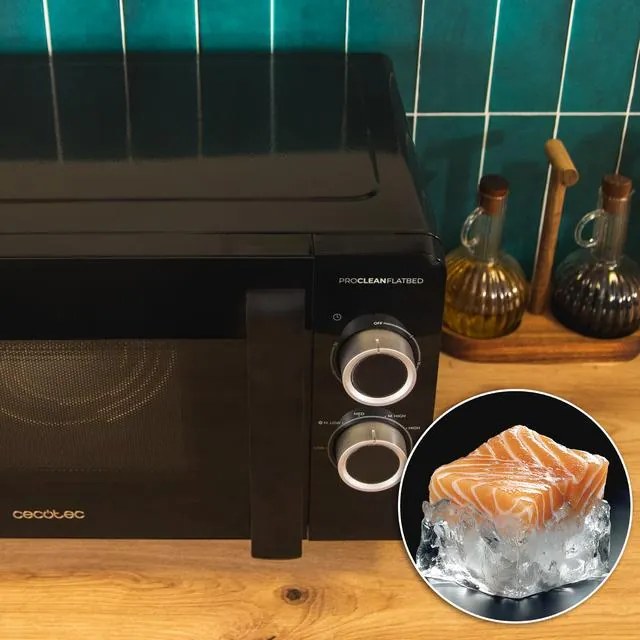 Micro-ondas sem prato de 20 litros com grelhador Proclean 3130 Flatbed , revestimento Ready2Clean e tecnologia 3DWave