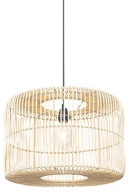 Candeeiro de suspensão oriental em vime 45 cm - Maud Oriental