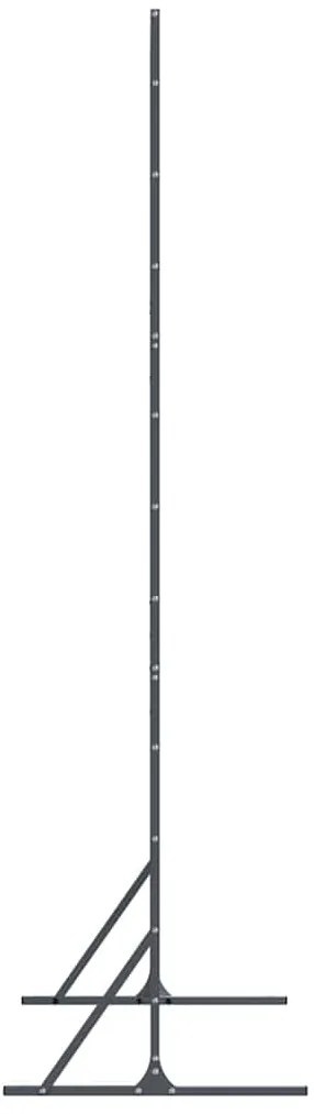 Tela de Privacidade na Cor Antracite, 100x50x180 cm, Feita de Aço