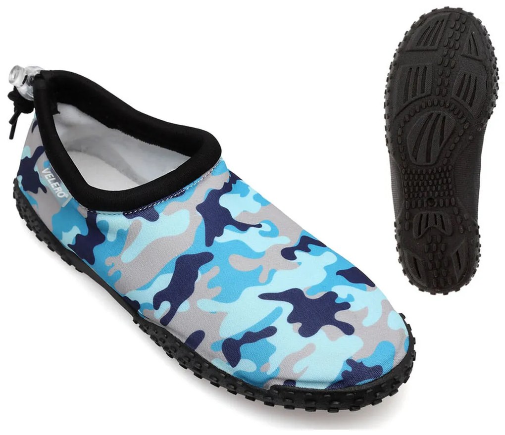 Sapatinhos de Bebé Camuflagem Azul 36