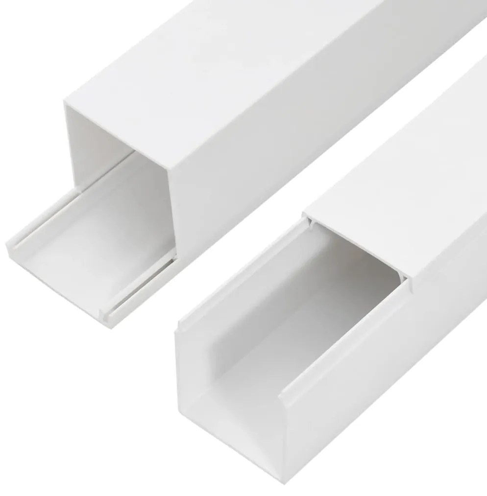 Calhas para cabos 100x40 mm 10 m PVC