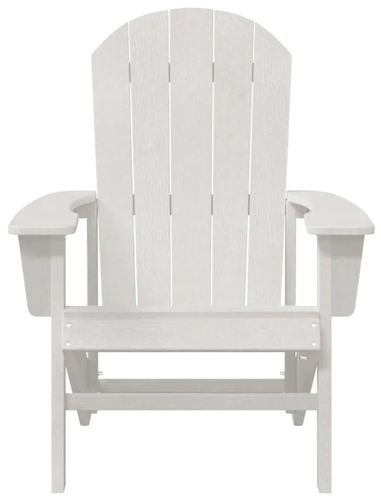 Cadeira Adirondack Branca 74x82x91 cm HDPE