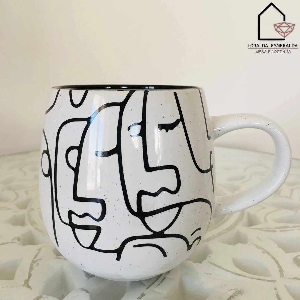 Caneca de Chá | Vários modelos | Cerâmica - Branco