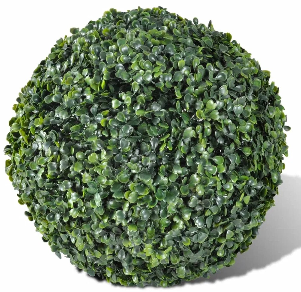 Bola de bucho, folhas artificiais, topiaria, 35cm, corda luz solar