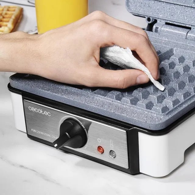 Máquina de waffles Fun Gofrestone Double