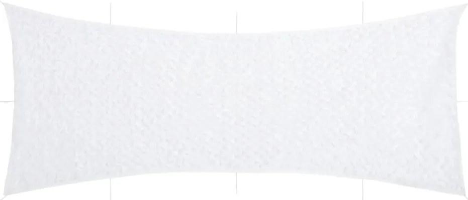 vidaXL Rede de camuflagem com saco de arrumação 844x429 cm branco