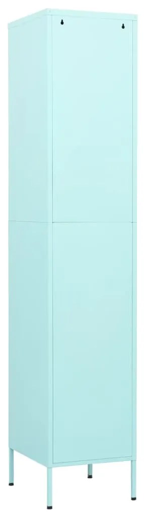 Cacifo 35x46x180 cm aço verde-hortelã