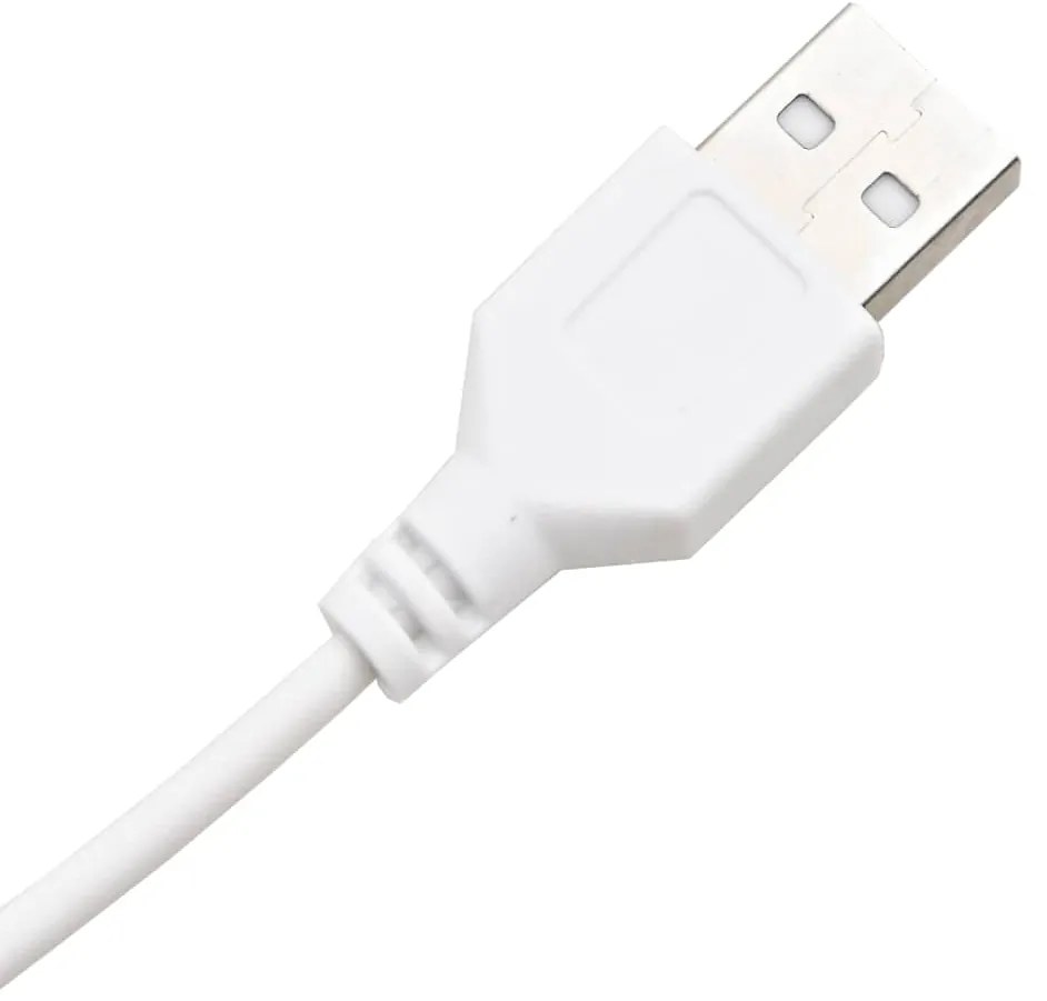 Toucador com LEDs 86,5x35x136 cm cor branco
