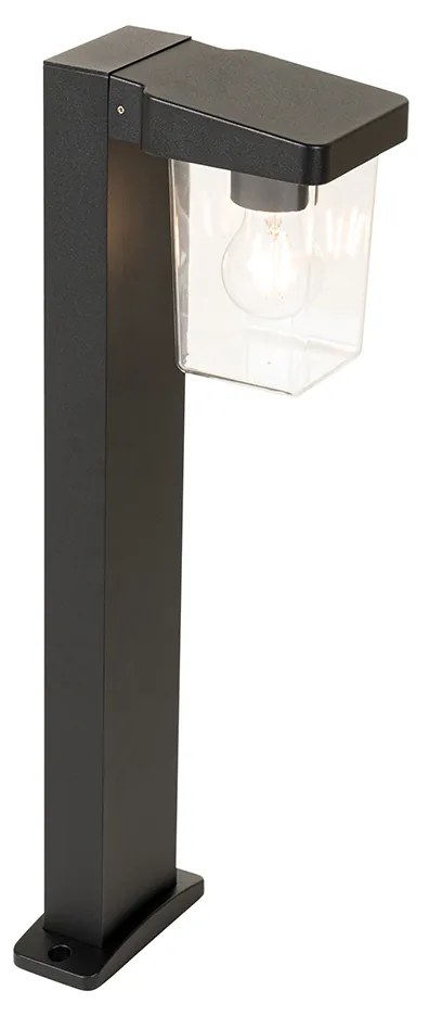 Candeeiro de pé exterior moderno preto 60 cm IP54 - Chimay Moderno