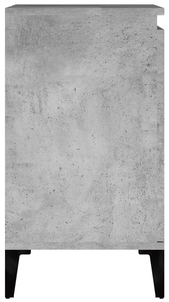 Móvel p/ lavatório 58x33x60 cm derivados madeira cinza cimento