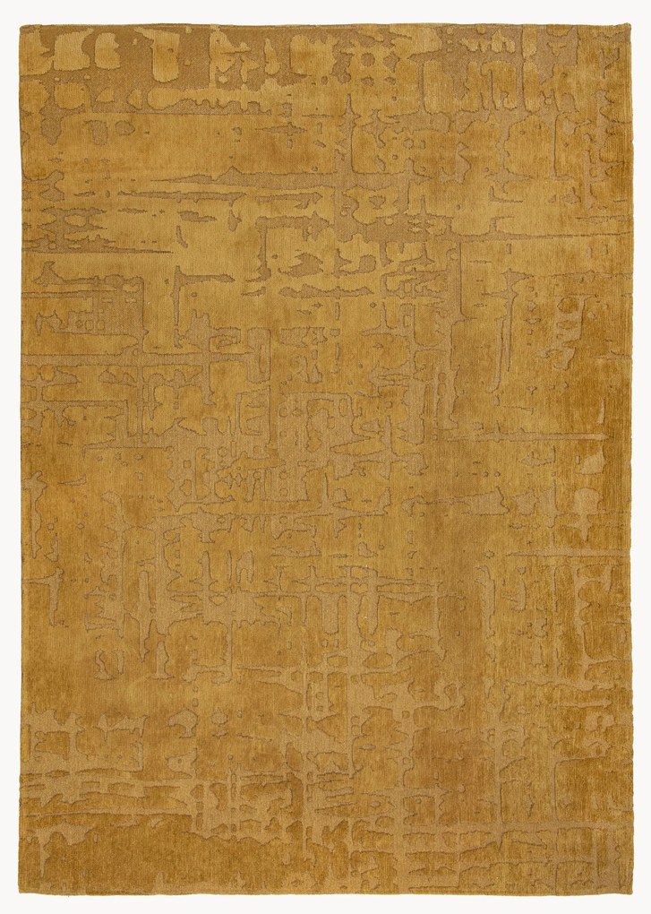 Tapete jacquard com relevo Baobab