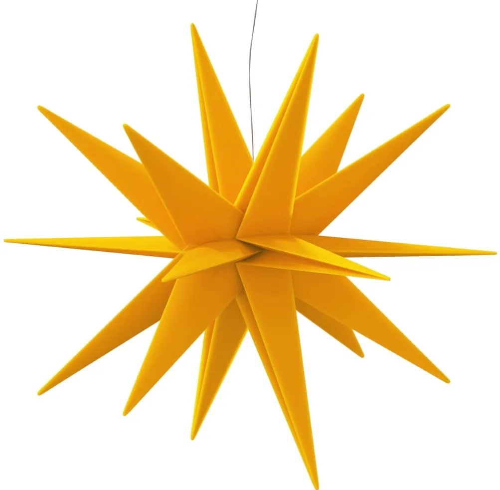 Luz de Natal com LED dobrável 100 cm amarelo
