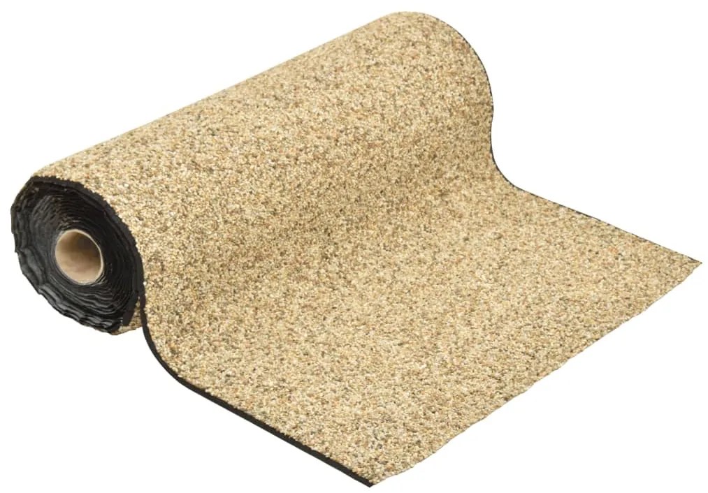 149522 vidaXL Revestimento de pedra 250x60 cm cor areia natural