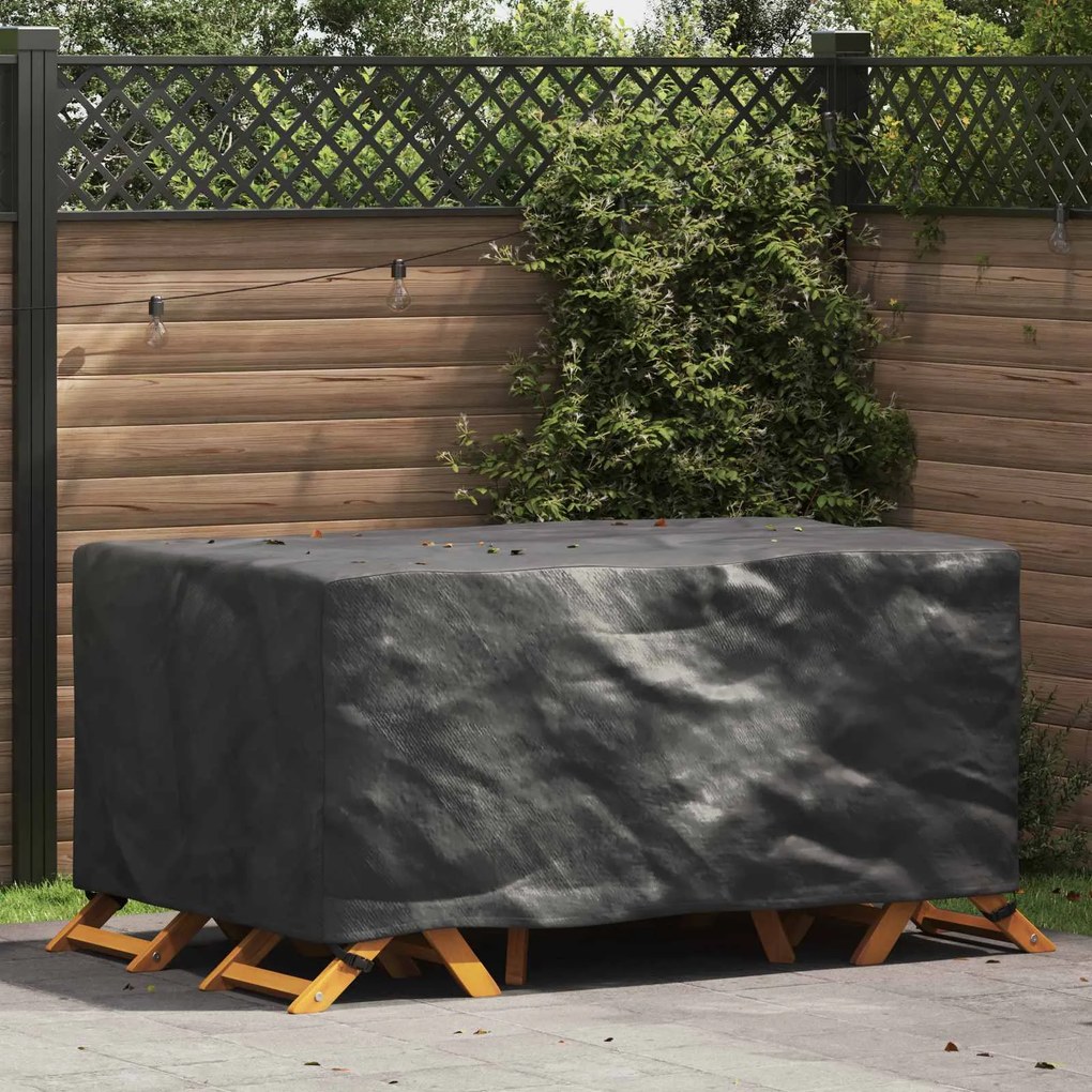 vidaXL Capa para Móveis Liso Preto 172 x 113 x 73 cm 210D