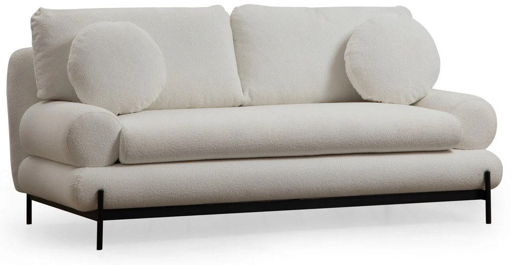 Sofá 2 Lugares Livorno – Branco – 188x85x92 cm