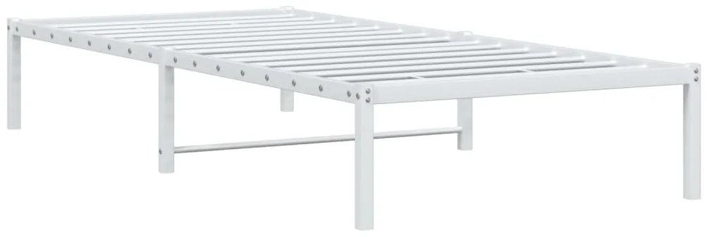 Estrutura de cama metal 90x200 cm branco