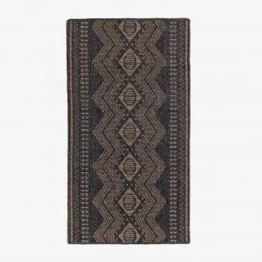 Tapete Retangular Em Polipropileno Ariane Toupeira & 80 X 150 Cm - Sklum