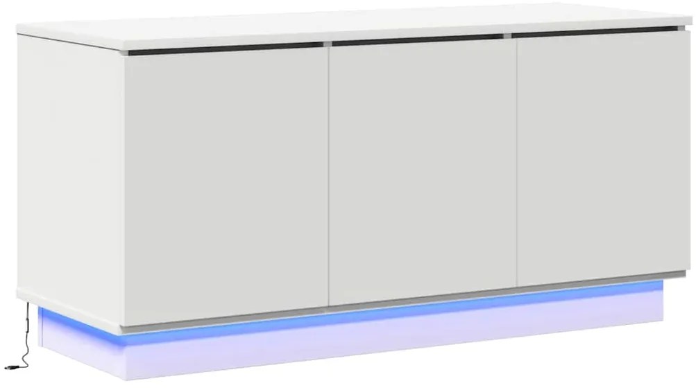 Cabinet para TV Branco 100x38x49 cm Madeira engenheirada