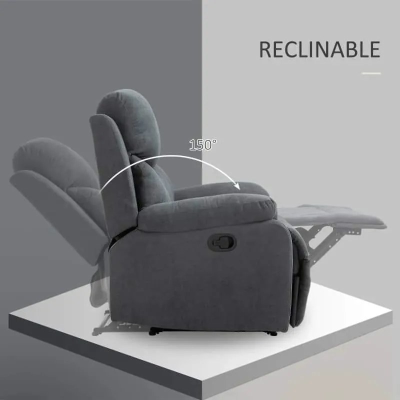 Poltrona Relax Muffy Reclinável  - Design Moderno