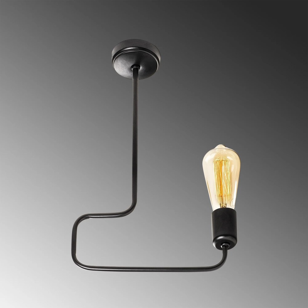 Chandelier Denge – Preto – 28 x 6 cm